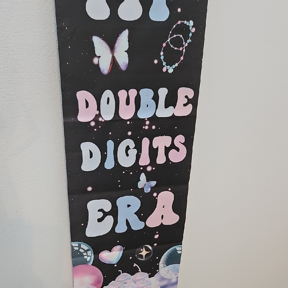 10th Birthday Wall Banner Set